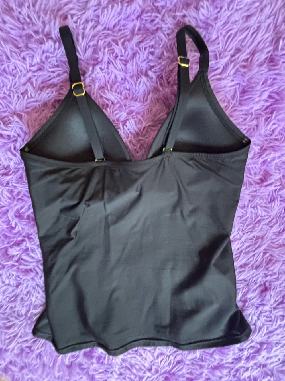 Classic Black Tankini Top